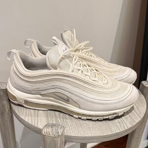 Nike Men’s Air Max 97 Sneakers - Off-White/Cream